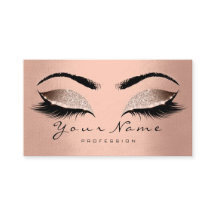 Beauty Loyalty Kaart 10 Lash Roos Gold Skinny Crow