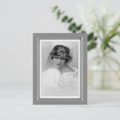  Beauty - Luxe - in zwart-wit Briefkaart (Staand voorkant)