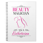 Beauty magicien o.b.a. estheticiste notitieboek (Voorkant)