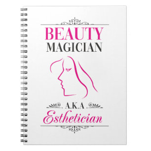 Beauty magicien o.b.a. estheticiste notitieboek