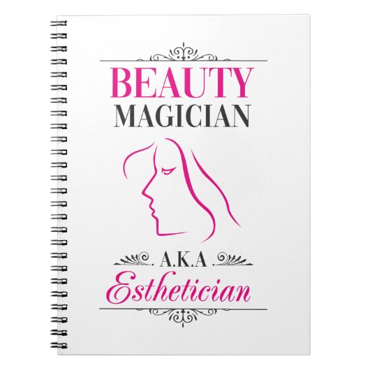 Beauty magicien o.b.a. estheticiste notitieboek (Voorkant)