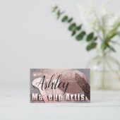 Beauty Makeup Artist Appointment Roos Glaitte Visitekaartje (Staand voorkant)