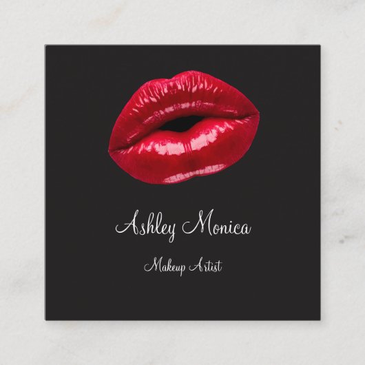 Beauty Makeup Artist Visitekaartjes (Voorkant)