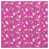  Beauty Makeup Cosmetics Pattern Stof (Swatch)