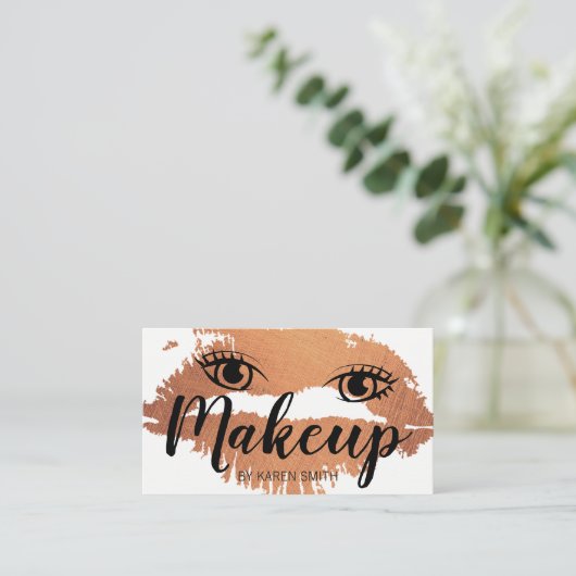 Beauty Makeup Expressive Afsprakenkaartje (Staand voorkant)