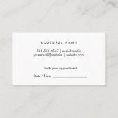 Beauty Makeup Expressive Afsprakenkaartje (Achterkant)