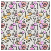 Beauty Makeup Pattern Stof (Swatch)