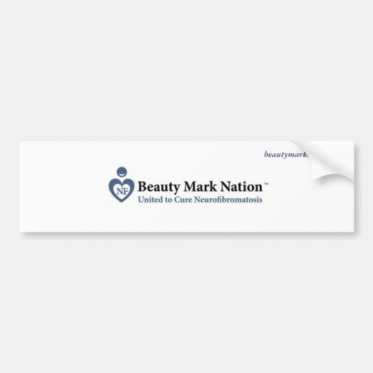 Beauty Mark Nation Bumpersticker (Voorkant)