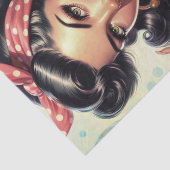  Beauty Meisje Tissuepapier (Detail)