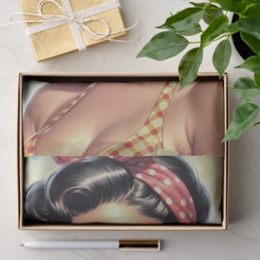  Beauty Meisje Tissuepapier (Geschenk)