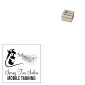 Beauty Mobile Bronze Body Spray Tanning Rubberstempel (Gestempeld)
