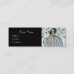 BEAUTY MODE COSTUME DESIGNER MAKEUP ARTIST MINI VISITEKAARTJE