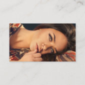 Beauty Mode Influencer Content Creator Foto Visitekaartje (Voorkant)