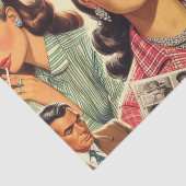 Beauty Mode Meisjes Tissuepapier (Detail)