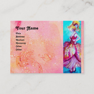 BEAUTY MODE rood roze blauw Visitekaartje