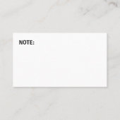 Beauty Nails Manicure Design Visitekaartje (Achterkant)