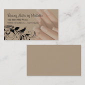 Beauty Nails Visitekaartje (Voorkant / Achterkant)
