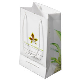 Beauty nazorg cadeauzakjes groene orchidee waterve klein cadeauzakje