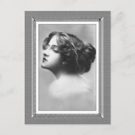  Beauty - Niet geïnteresseerd - in zwart-wit Briefkaart (Voorkant)