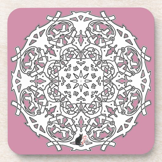 Beauty Octa Glyph Dawn Onderzetter (Voorkant)