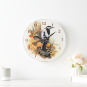 Beauty of Autumn Bird Grote Klok (Huis)