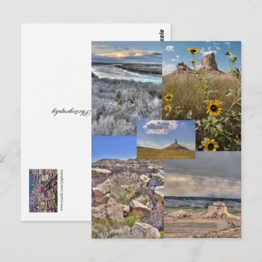 Beauty of Nebraska Briefkaart (Voorkant / Achterkant)