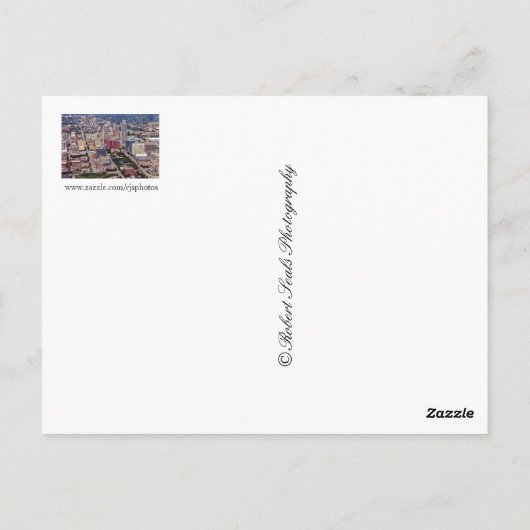 Beauty of Nebraska Briefkaart (Achterkant)