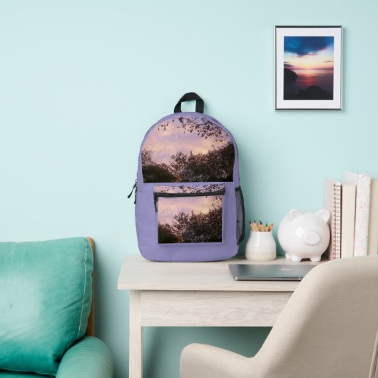 Beauty of the Dusk Backpack Bedrukte Rugzak (Insitu)