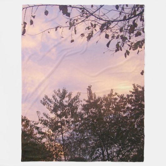 Beauty of the Dusk Fleece Blanket Deken (Voorkant)