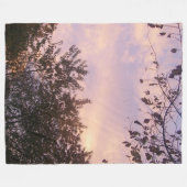 Beauty of the Dusk Fleece Blanket Deken (Voorkant (Horizontaal))