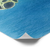 Beauty of the turtle poster (Hoek)