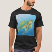 Beauty of the turtle t-shirt (Voorkant)