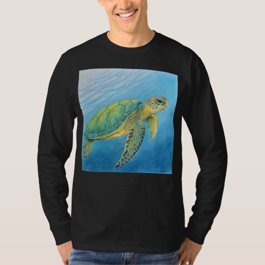 Beauty of the turtle t-shirt (Voorkant)