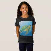 Beauty of the turtle t-shirt (Voorkant volledig)