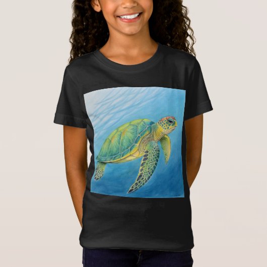 Beauty of the turtle t-shirt (Voorkant)