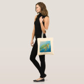 Beauty of the turtle tote bag (Voorkant (model))