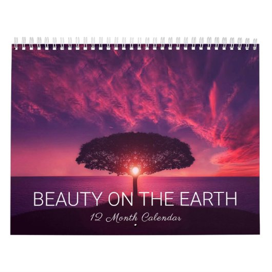 Beauty on the Earth Scenery and Animals Calendar Kalender (Hoes)