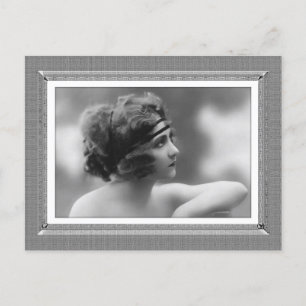  Beauty - Ongeduldig - in zwart-wit Briefkaart