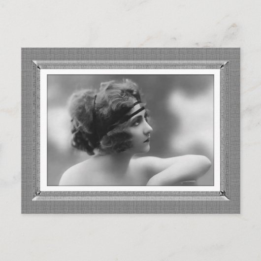  Beauty - Ongeduldig - in zwart-wit Briefkaart (Voorkant)