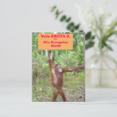 Beauty Pageant-activist Briefkaart (Staand voorkant)