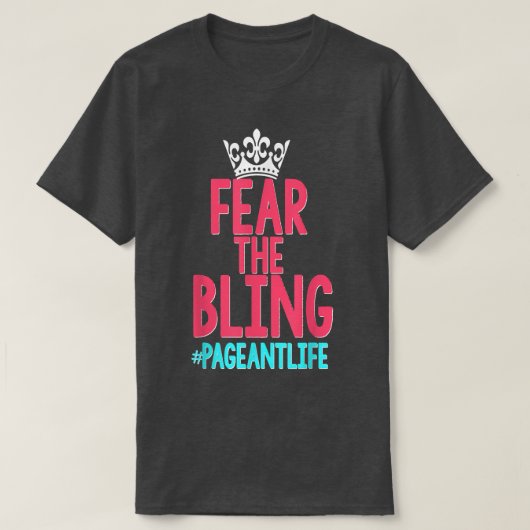 Beauty Pageant Shirt Glitz Daughter Ma Funny Fear (Design voorkant)
