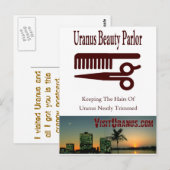 Beauty Parlor Briefkaart (Voorkant / Achterkant)