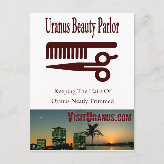 Beauty Parlor Briefkaart (Voorkant)
