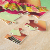 Beauty Pin-up Schilderen Legpuzzel (Zijkant)