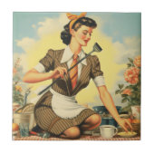  Beauty Pin-Up Tegeltje (Voorkant)