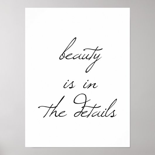 Beauty Poster (Voorkant)