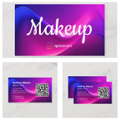 Beauty Professionals Make-up Artiest QR Code Visitekaartje
