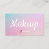 Beauty Professionals Make-up Artiest Visitekaartje (Achterkant)