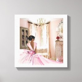 Beauty Queen Canvas Afdruk