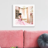 Beauty Queen Canvas Afdruk (Insitu (Woonkamer))